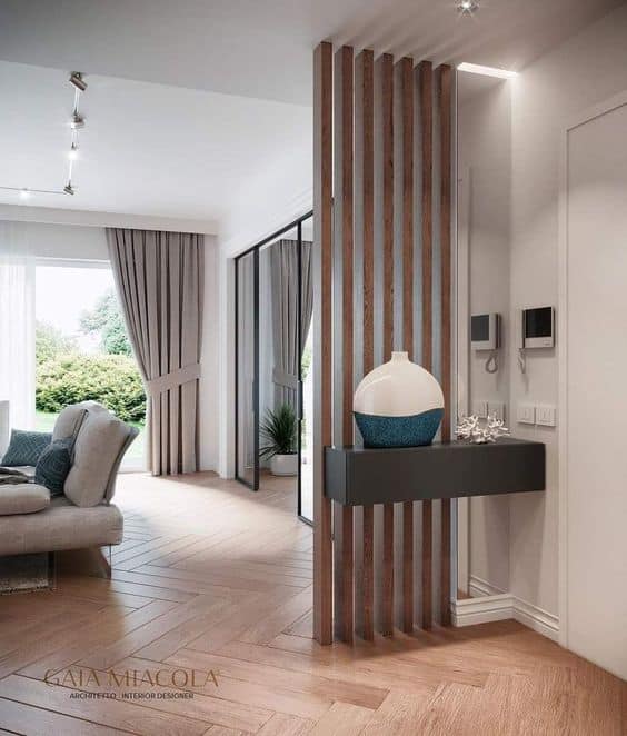 Beautiful Models of Slatted Room Partitions