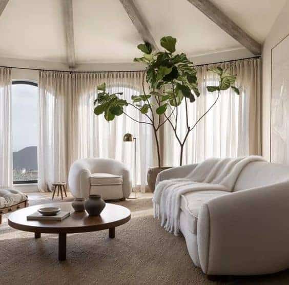 An Organic Modern Living Room Reveal