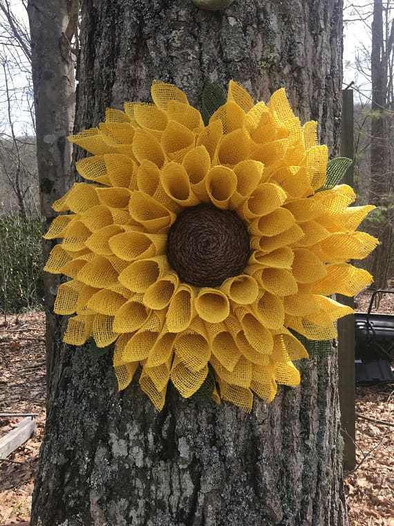 2. Sunflower Wreath