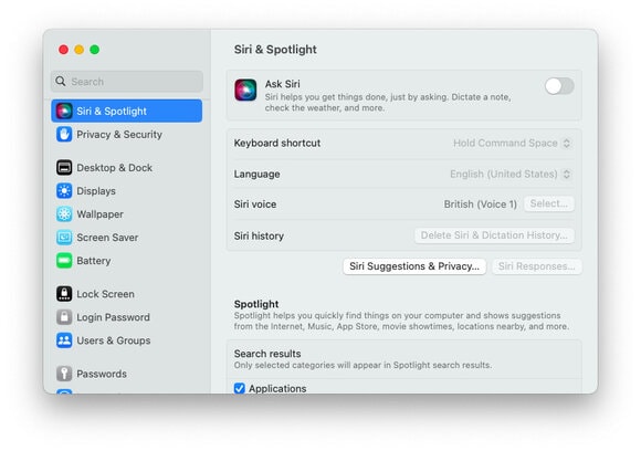 How to Turn Off (Disable) Siri on a Mac - La De Du