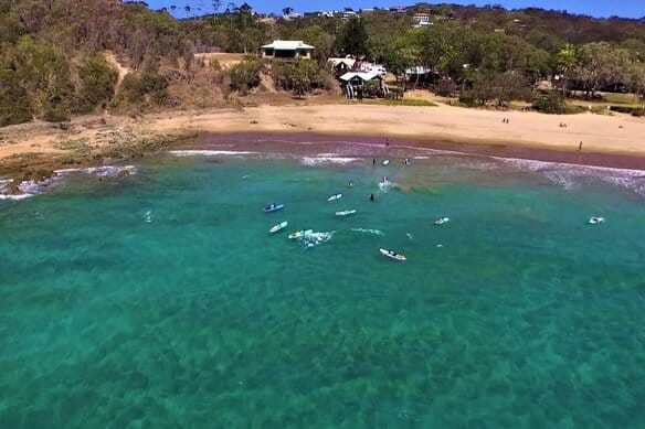 Surfen in Agnes Water in Australien