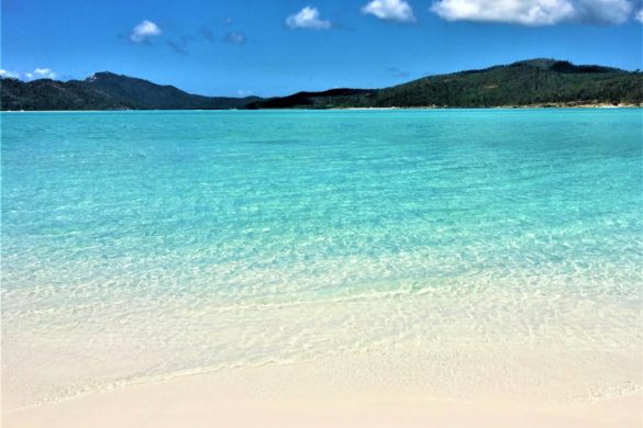 Traumstrand Whitehaven Beach in Australien