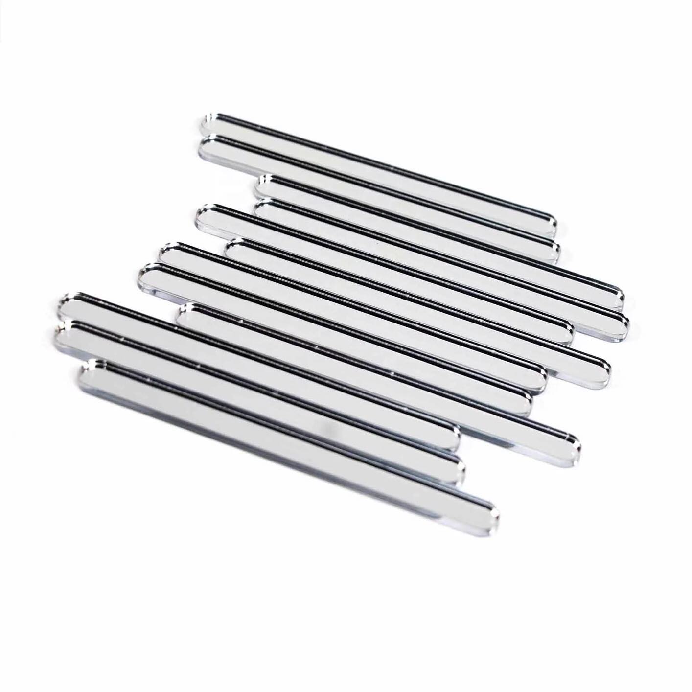 Silver Acrylic Cakesicle Sticks