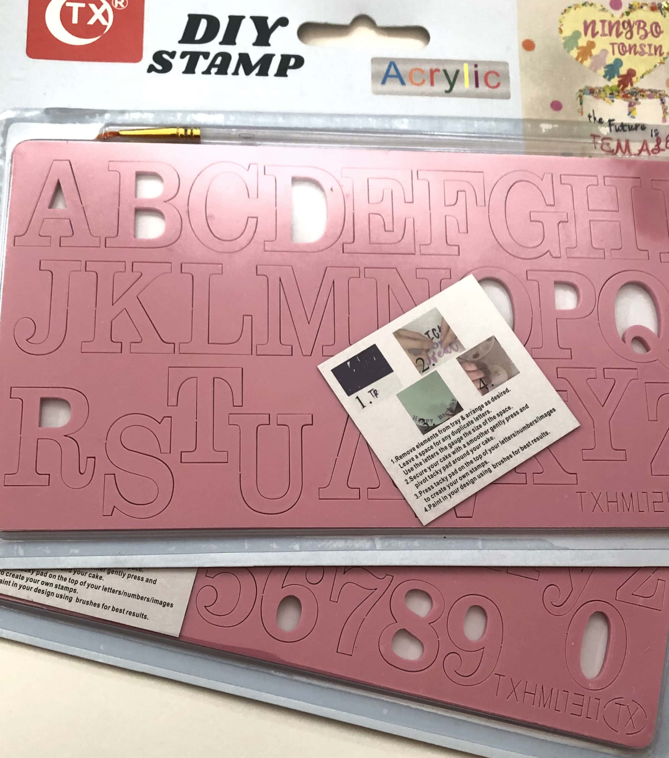 Acrylic DIY Embosser Set 2930