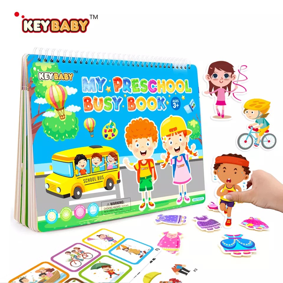My Preschool Busybook- School Theme