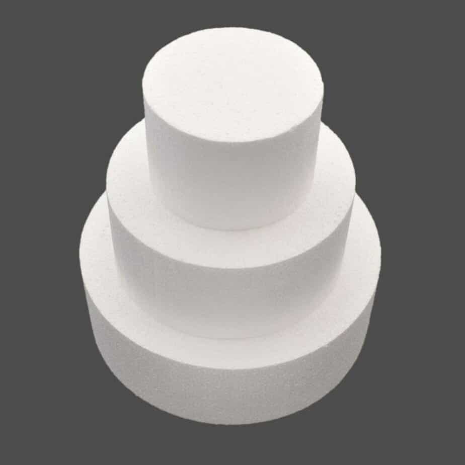 Round Dummy Cake