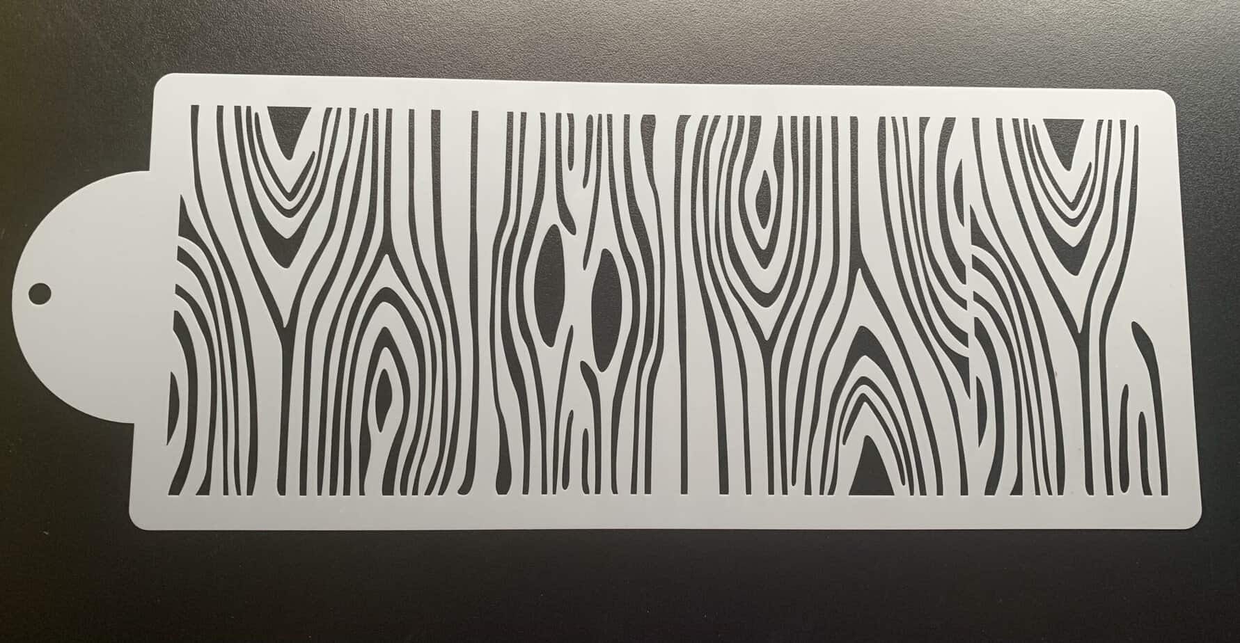 Wood Grain Stencil