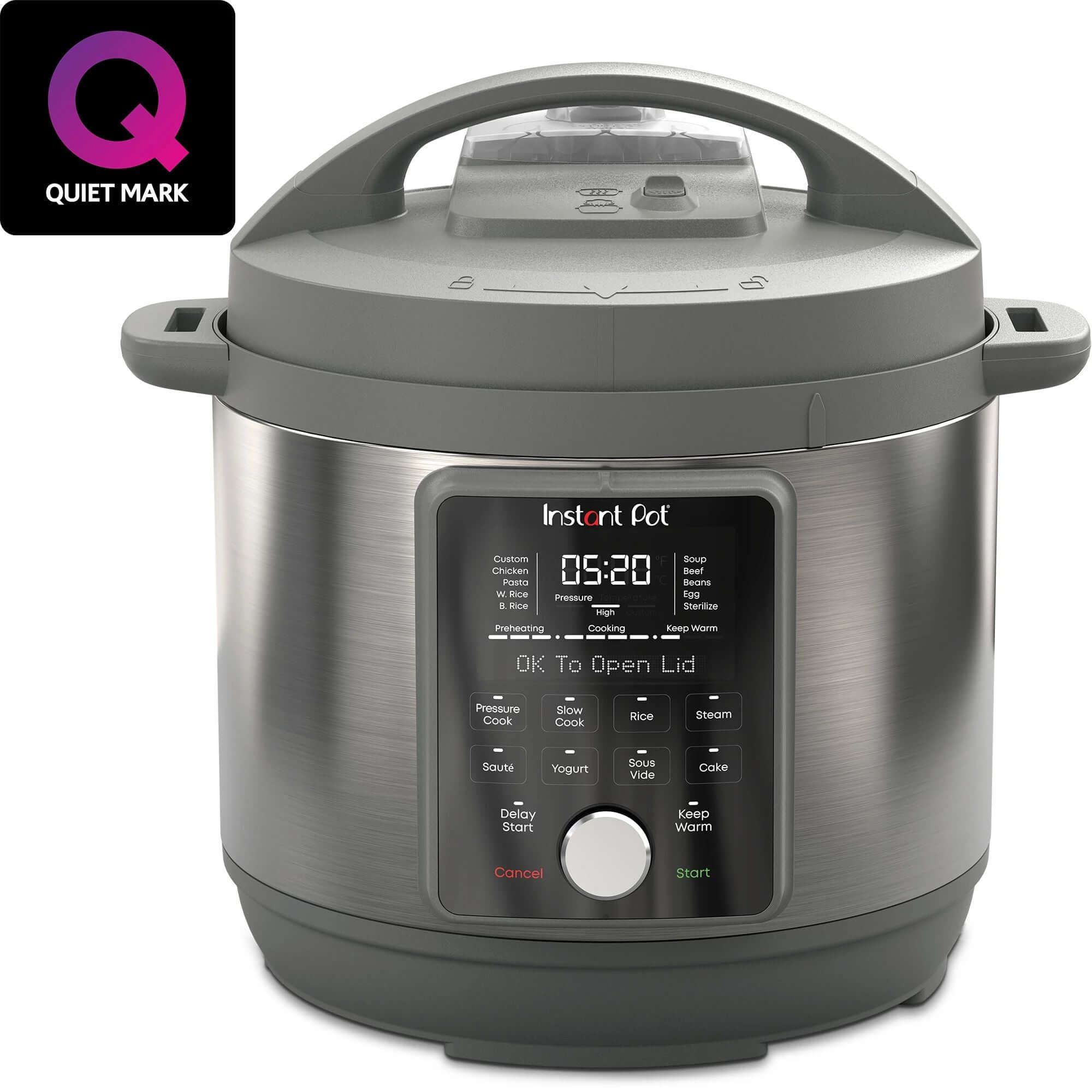 Instant Pot® Duo™ Plus daugiafunkcinė slėginė viryklė su tylaus garo išleidimo funkcija (5,7L) 9-in-1
