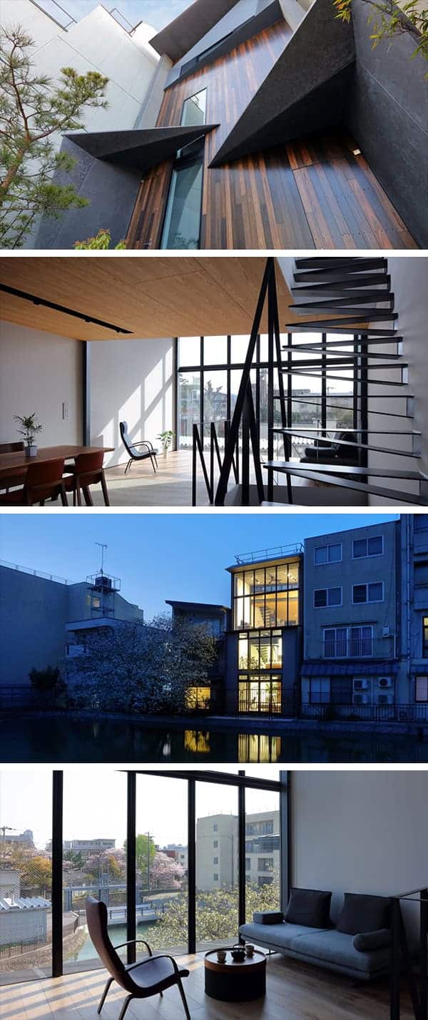 Riverside Villa by Atelier Boronski in Kyoto, Japan