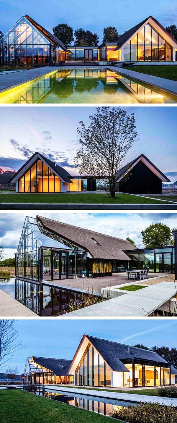 Modern Countryside Villa by Maas Architecten in Berlicum, Netherlands