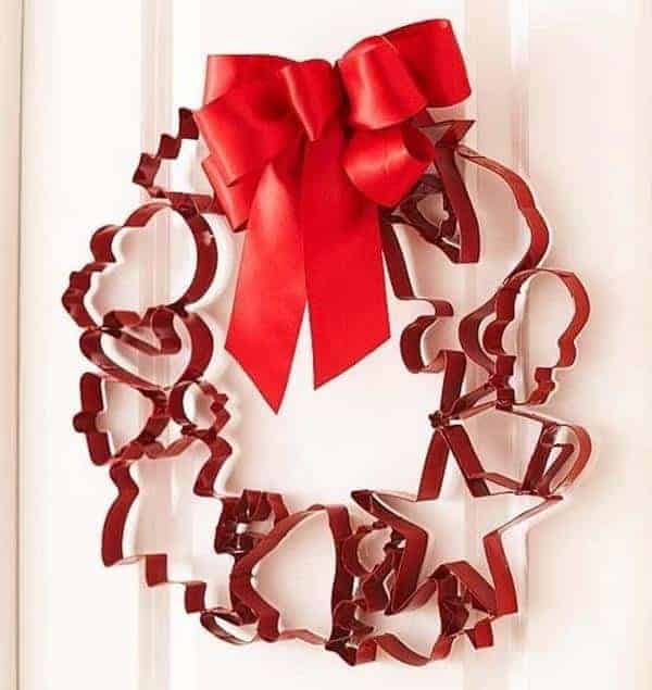 1. Cookie Cutter Wreath
