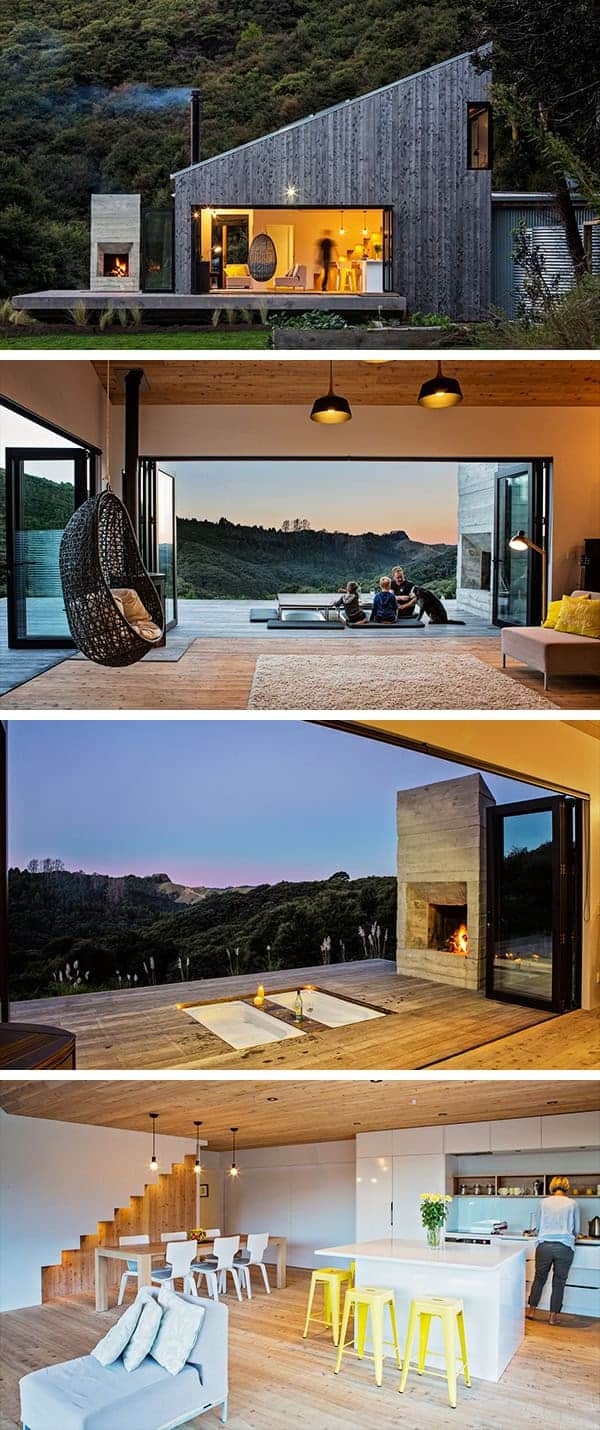 Back Country House by LTD Architectural Design Studio in Puhoi, New Zealand