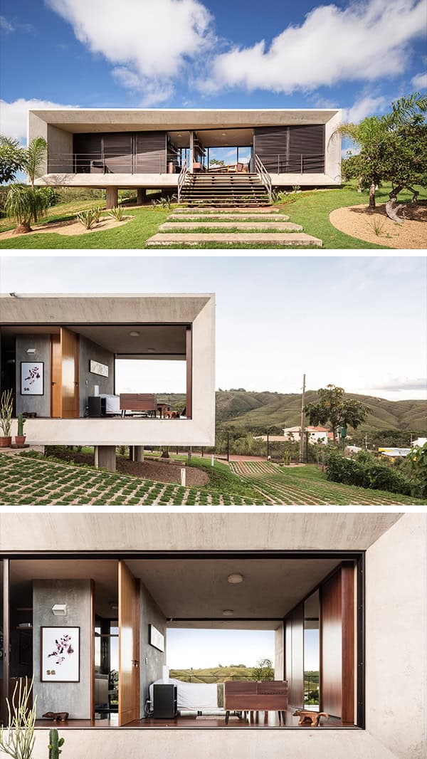 Solar da Serra House by 3.4 Arquitetura in Brasilia, Brazil