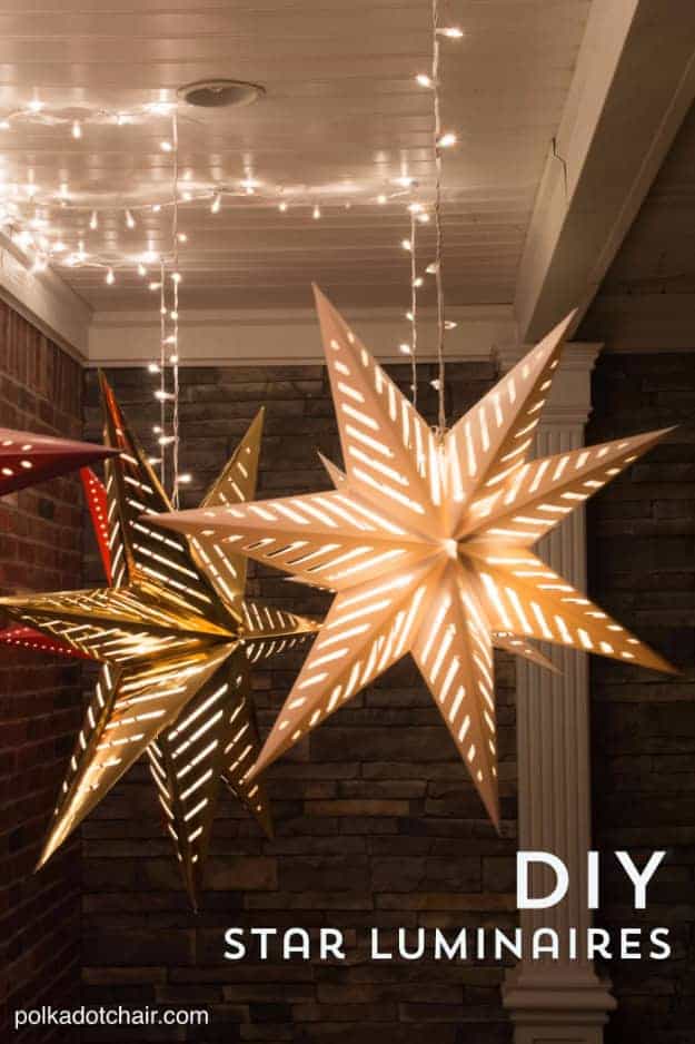 DIY Star Luminaries Source