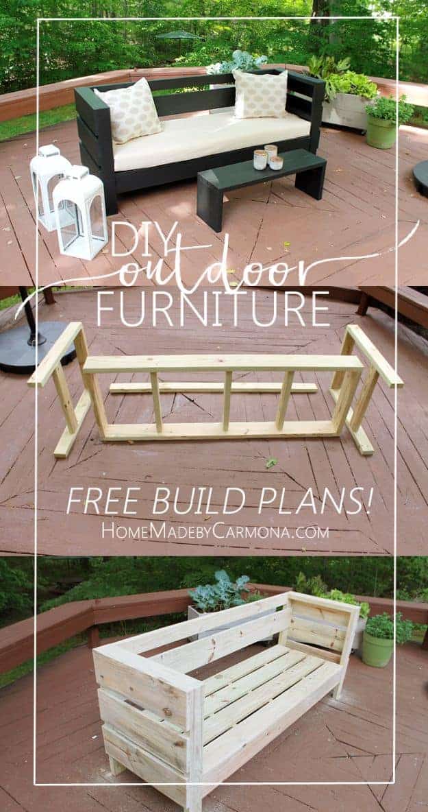 3. DIY Outdoor Furniture