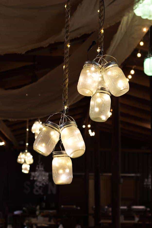 1. LED Mason Jar Lights 1. LED Mason Jar Lights