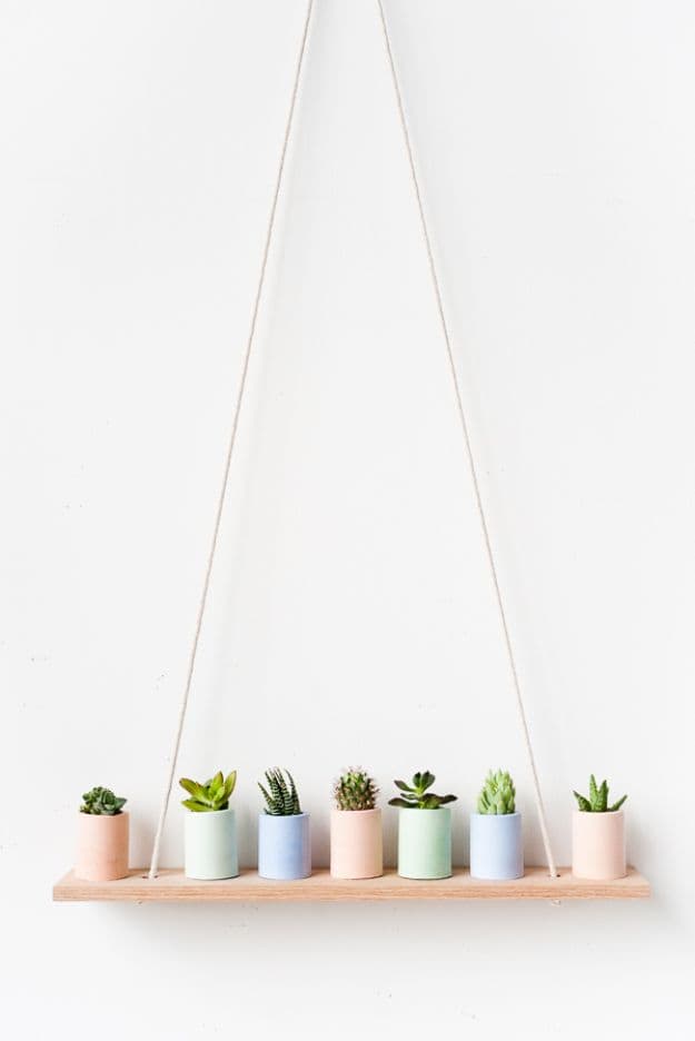 1. DIY Plaster Mini Planters 1. DIY Plaster Mini Planters