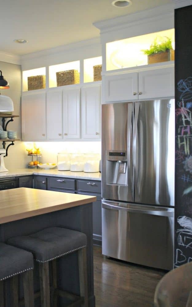 3. DIY Upper And Lower Cabinet Lighting 3. DIY Upper And Lower Cabinet Lighting