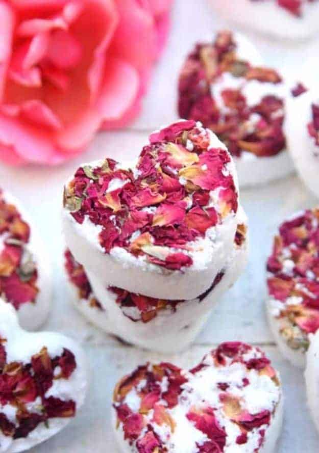 1. Rose Bath Bombs 1. Rose Bath Bombs