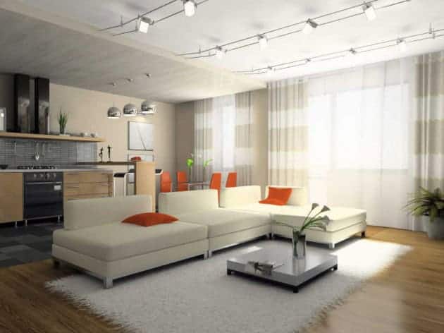 17 Wonderful Examples Of Living Room Lighting 19