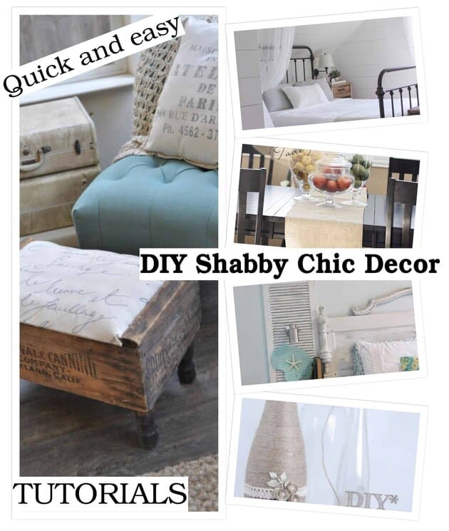 15 Lovely DIY Shabby Chic Decor Ideas That Will Save You Some Money