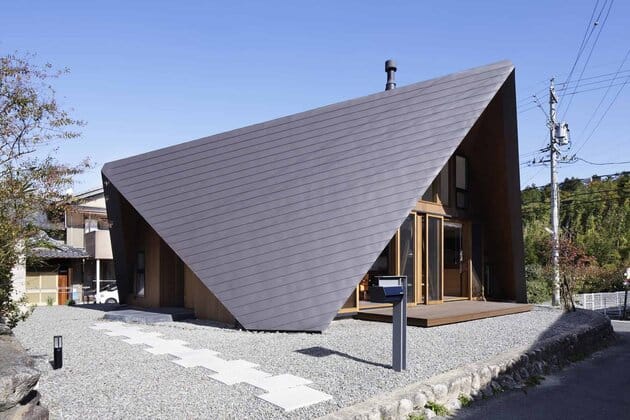 Origami House by TSC Architects in the Mie Prefecture, Japan