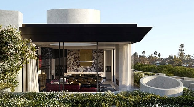 Fawkner House by Rob Mills Architecture in South Yarra, Melbourne