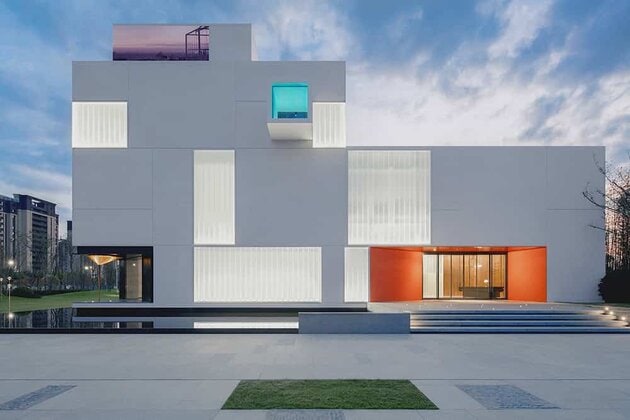 White Square designed by Jaco Pan in Nanjing, China