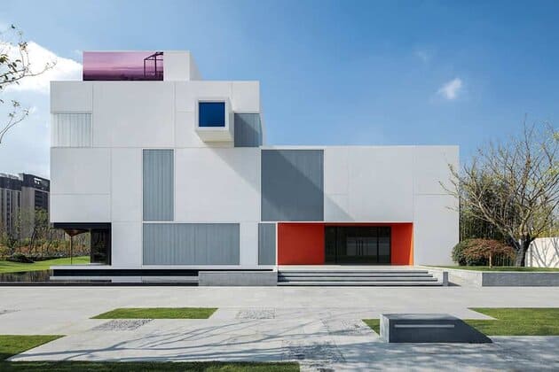 White Square designed by Jaco Pan in Nanjing, China