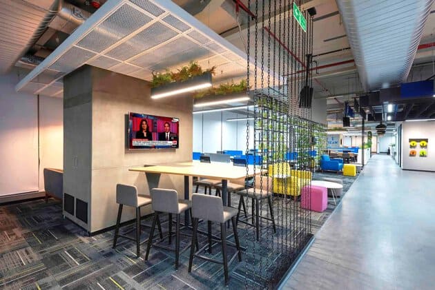 A Community-Inspired Workplace design for Evergent’s New Office