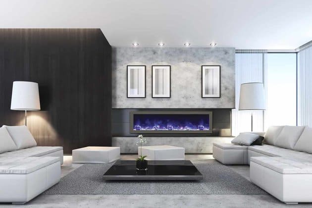 Add Electric Fireplace to Your Living Area and Upgrade Its Curb Appeal