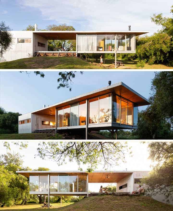 El Abrazo House by Mateo Gagliardo in Delta Del Rio Parana, Argentina