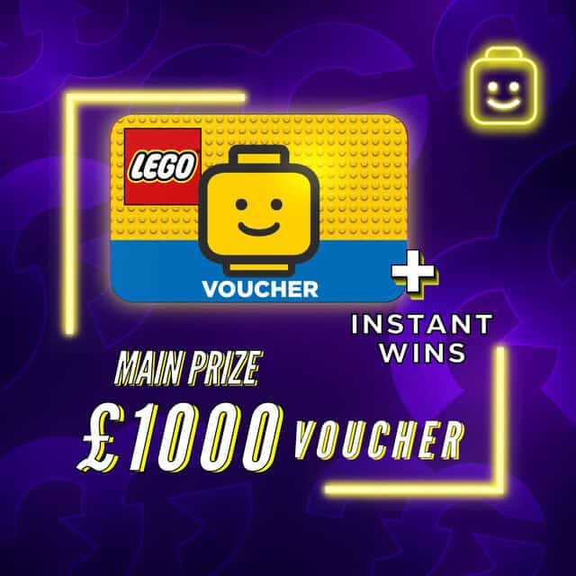 £1000 LEGO Voucher + Instant Wins #30