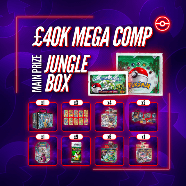 £40k MEGA Pokémon Comp + 1000 Instant Wins #2
