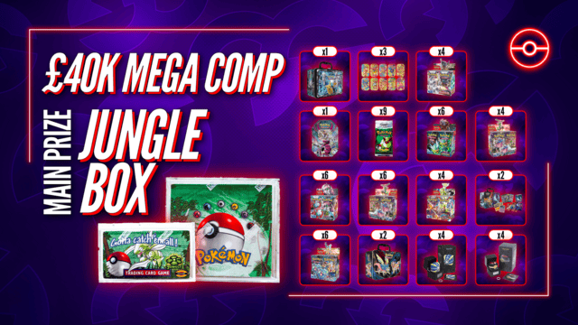 £40k MEGA Pokémon Comp + 1000 Instant Wins #2