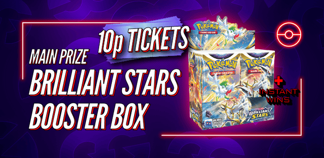 10p Pokémon Comp - Brilliant Stars + Instant Wins #1