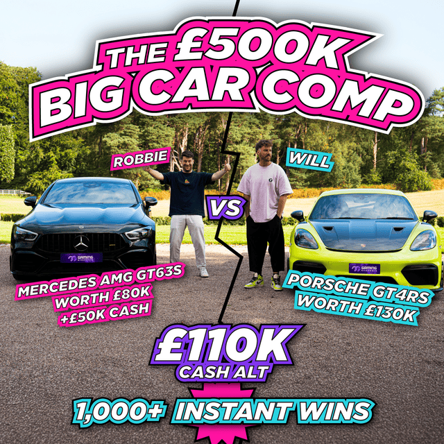 £500k Big Car Comp + Instant Wins #1