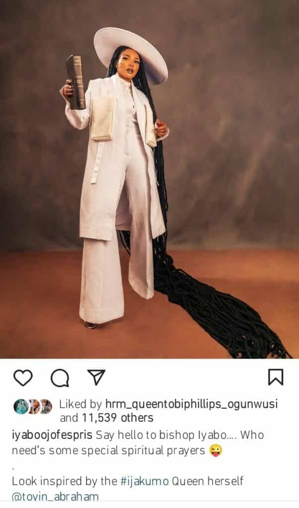 “Bishop Iyabo” Iyabo Ojo makes epic statement to Toyin Abraham’s movie premiere, Ijakumo (Photos) 4 Iyabo Ojo at Ijakumo movie premiere