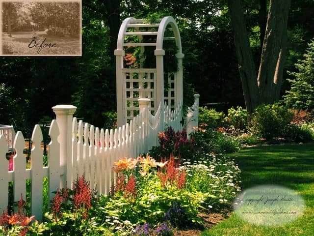Flowers on The Fence- Beautiful Addition to Every Yard 1