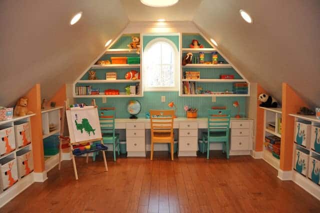 18 Most Beautiful Decorated Attic Designs That Will Attract Your Attention 14