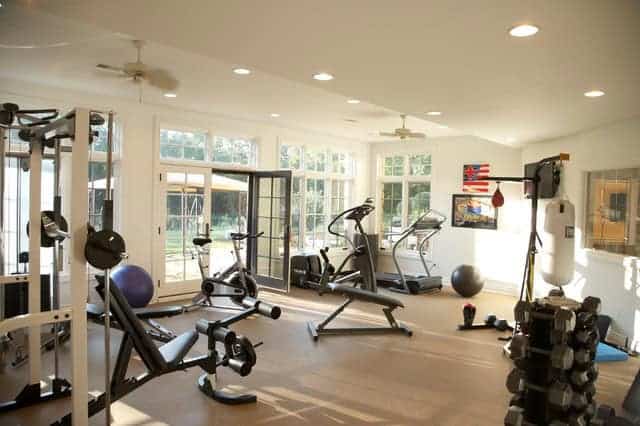 19 Practical Ways To Decorate Exercise Room In The Home 19