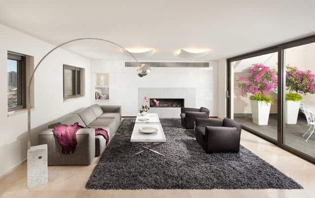 18 Beautiful Living Room Designs With Stylish Floor Lamps 18