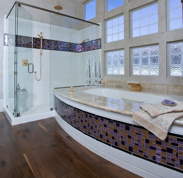 21 Charming Ideas Of Glass Block Windows To Enhance Your Home Decor 20