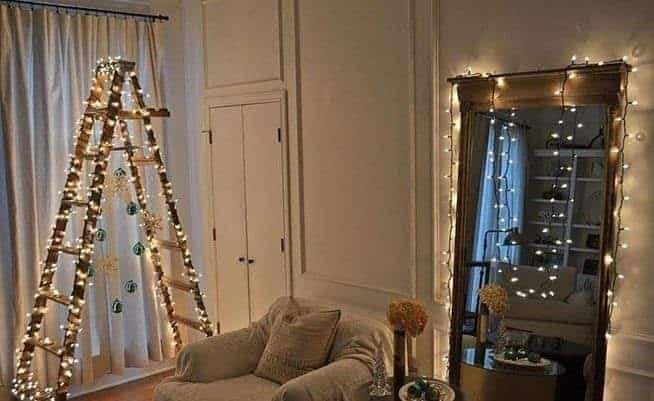 3. Ladder Christmas Tree