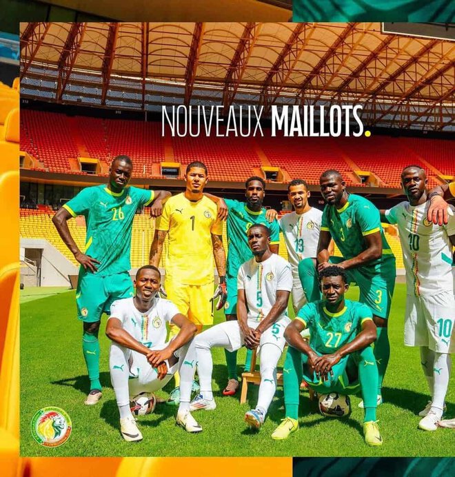 Équipe Nationale : Les nouveaux maillots des Lions officiellement dévoilés par la FSF - wiwsport