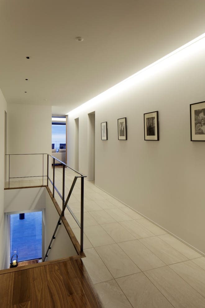 2. Modern Hallway