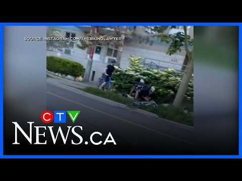 Toronto Cyclist Arrest Video Shows Officers Pinning Rider to the Ground