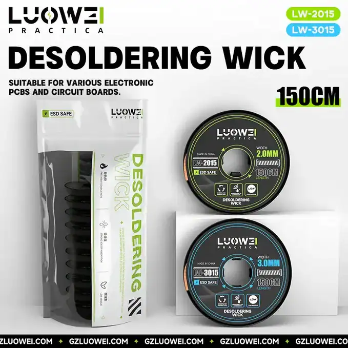Malla Desoldante 3mm Luowei LW-3015