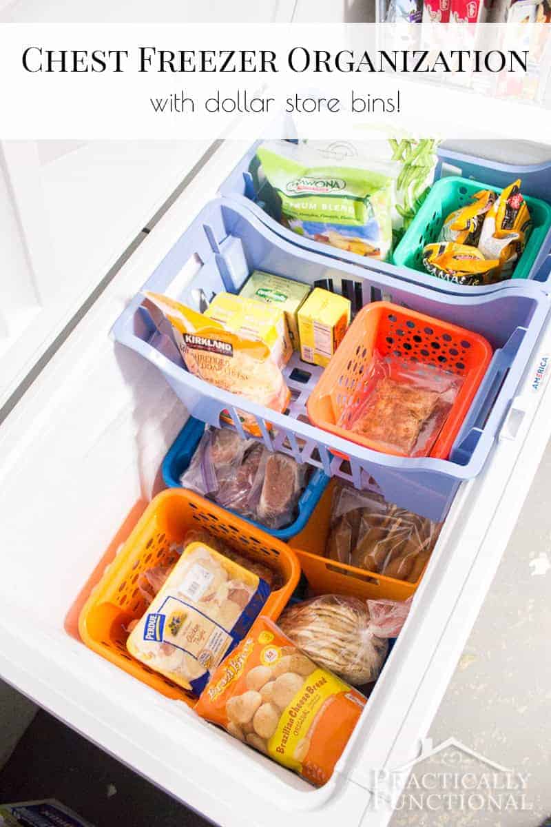 1. Chest Freezer Organization System