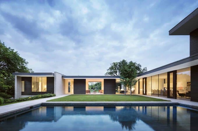 Preston Hollow Residence by Bodron+Fruit in Dallas, Texas